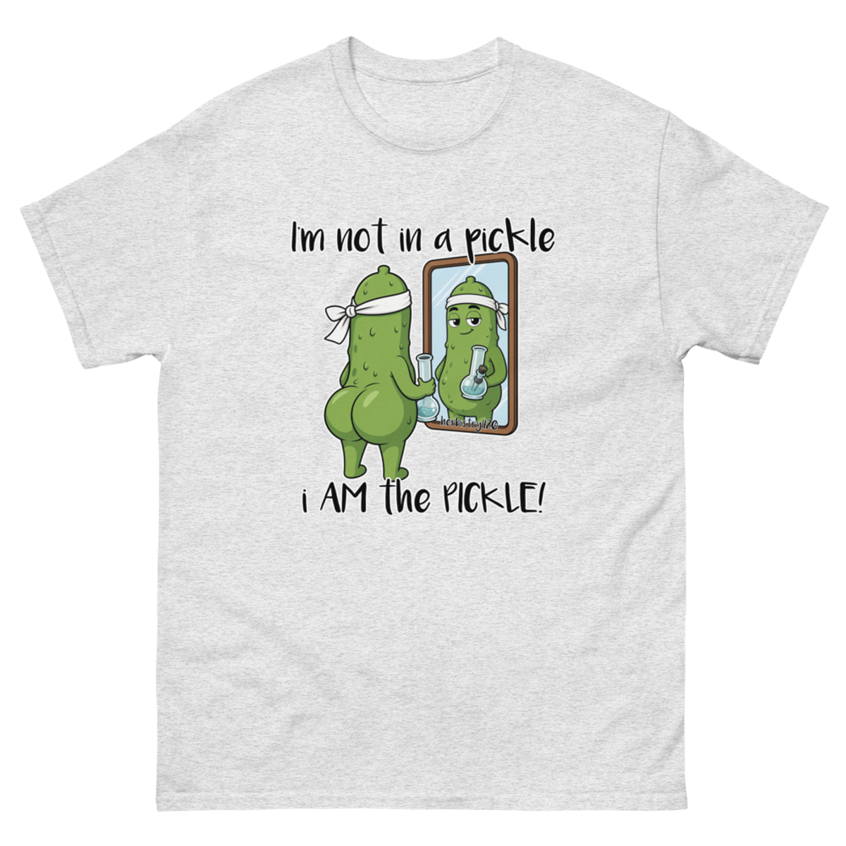 I Am The Pickle – Unisex Classic Tee — ash