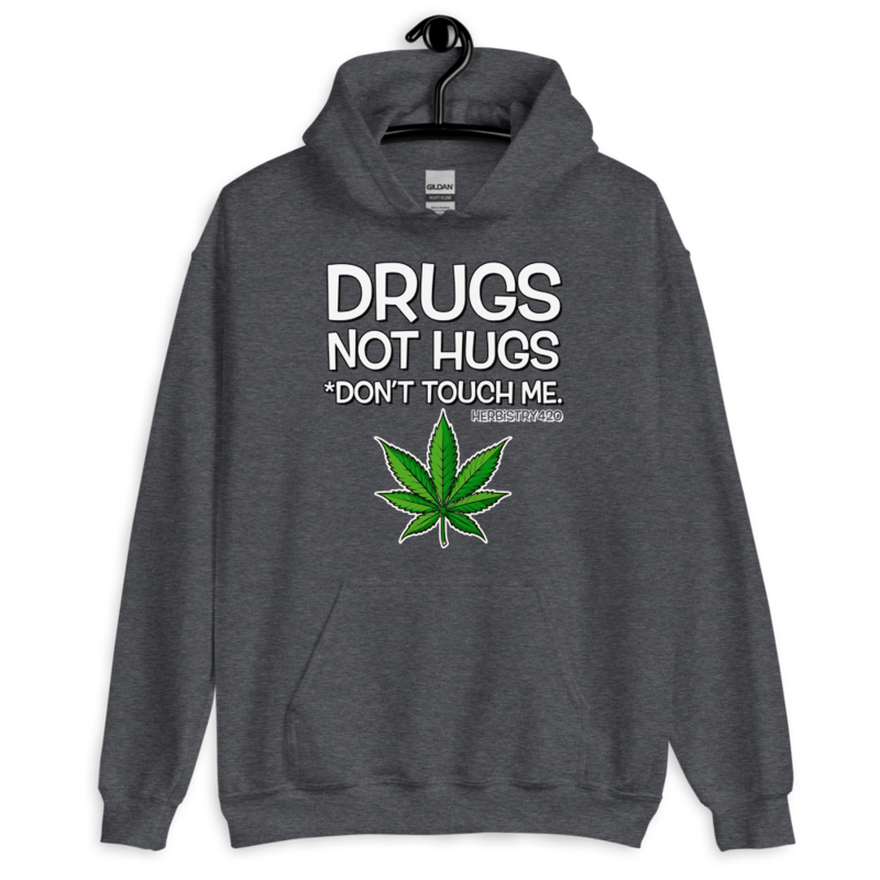 Don't Touch Me – Unisex Hoodie — dark heather