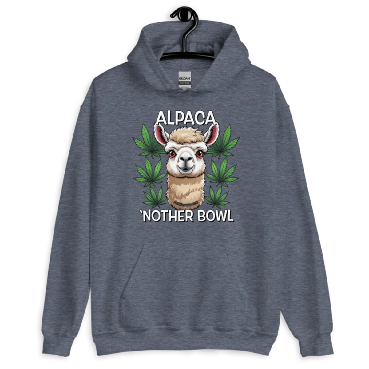 Alpaca 'Nother Bowl – Unisex Hoodie — heather sport dark navy