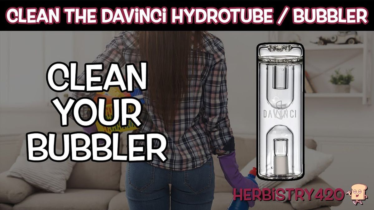 how to clean davinci hydrotube