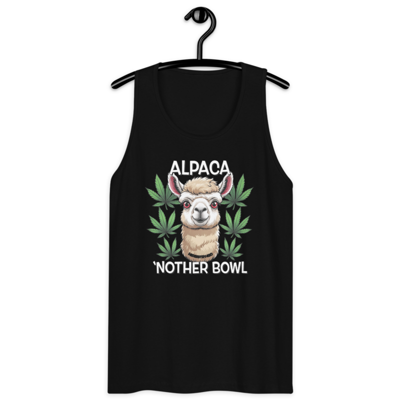 Alpaca 'Nother Bowl – Men’s premium tank top