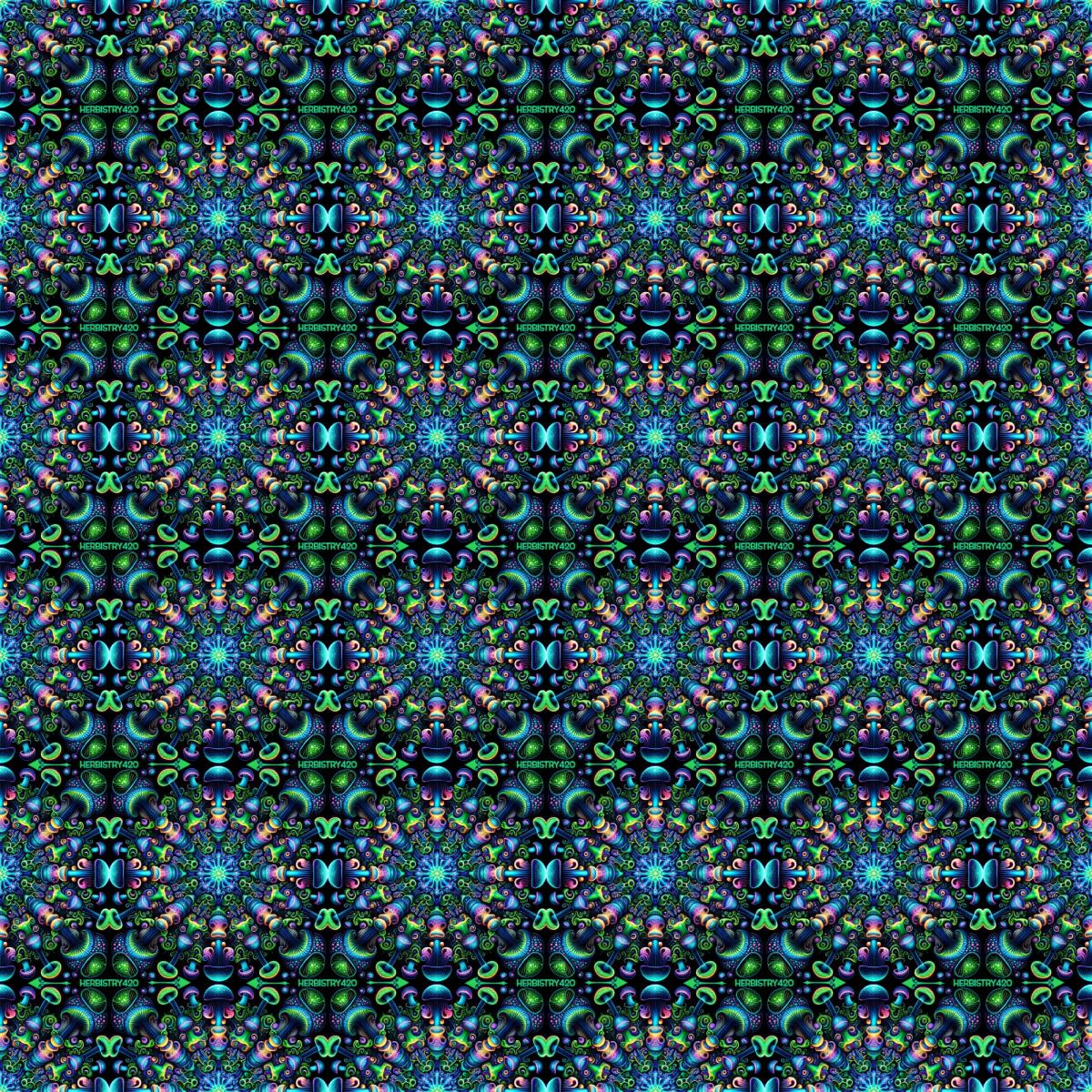 I Love Shrooms – Unisex Hoodie — back