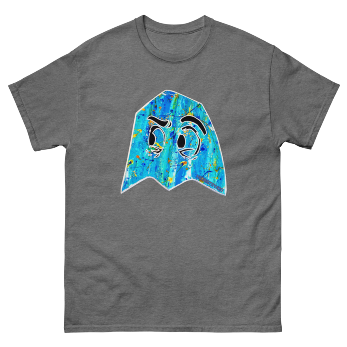 Blue Ghost – Unisex Classic Tee — graphite heather