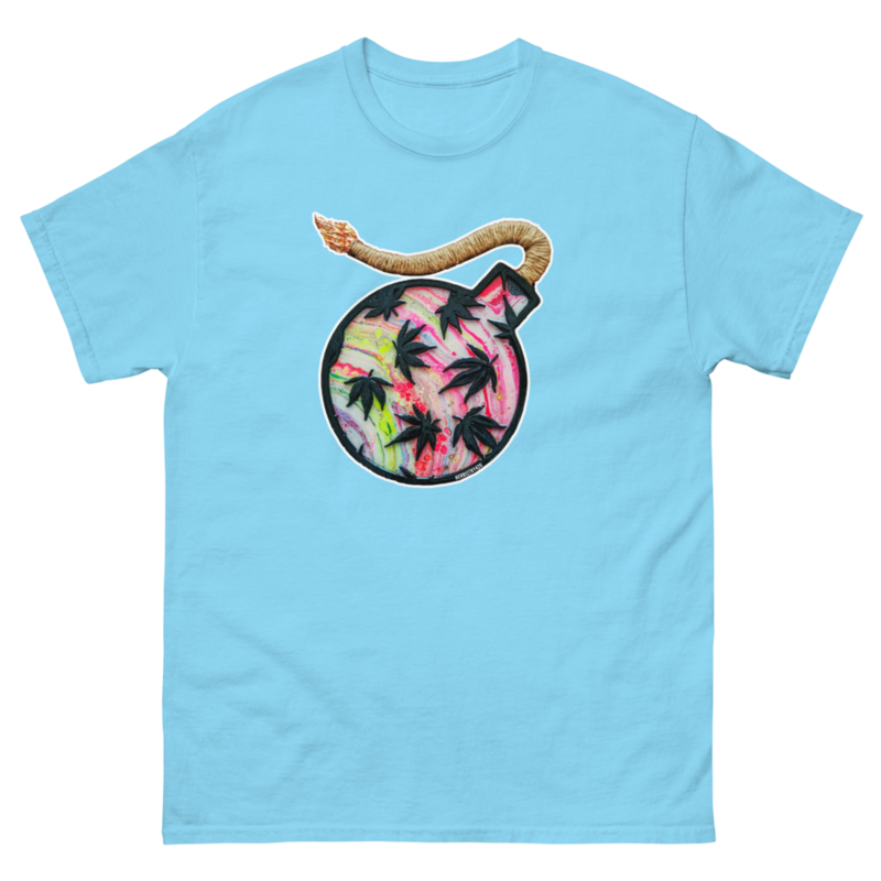 Da Bomb – Red – Unisex Classic Tee — sky