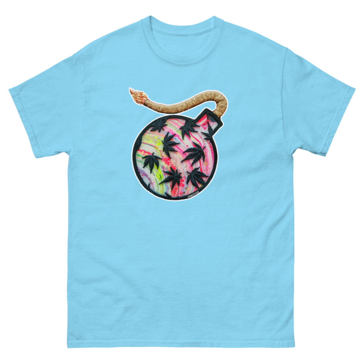 Da Bomb – Red – Unisex Classic Tee — sky