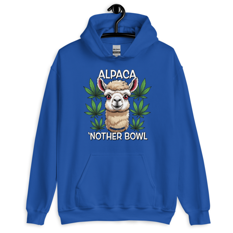 Alpaca 'Nother Bowl – Unisex Hoodie — royal