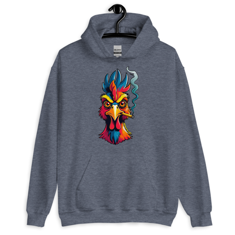 Fried Chicken – Unisex Hoodie — heather sport dark navy