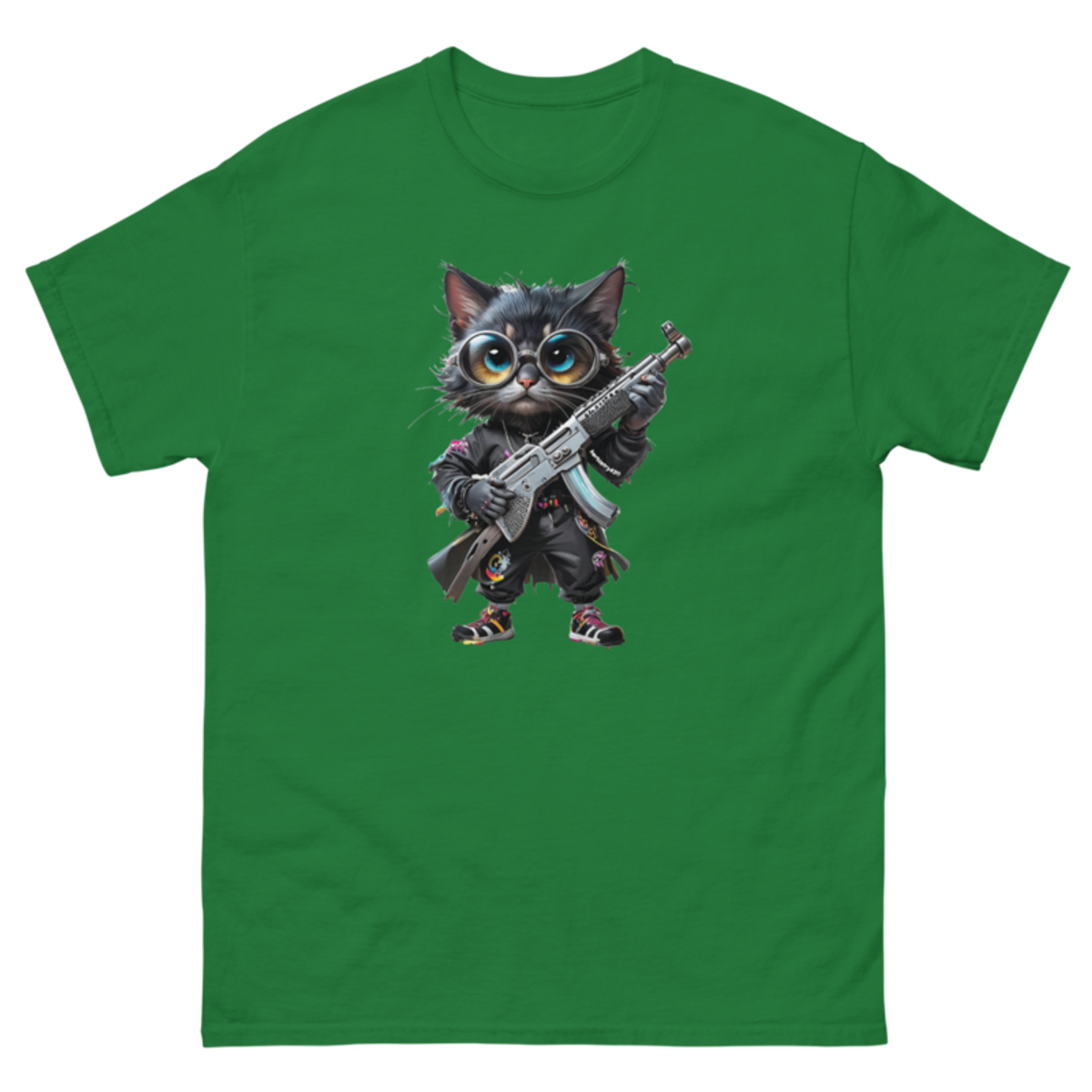 OG Cat – Unisex classic tee — turf green