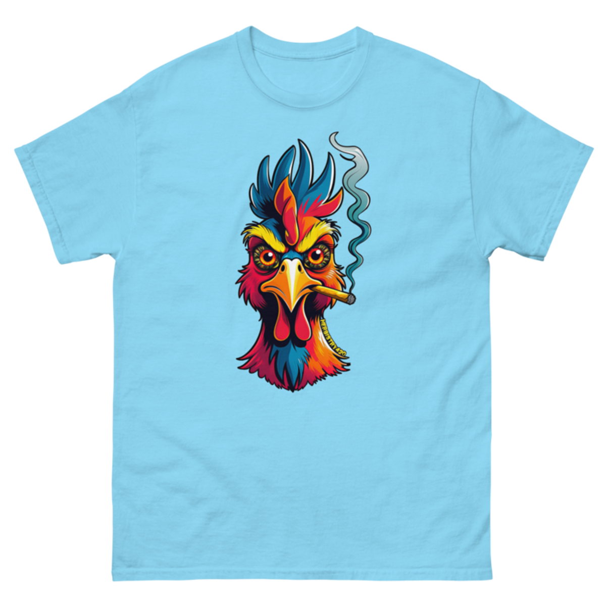 Fried Chicken – Unisex classic tee — sky