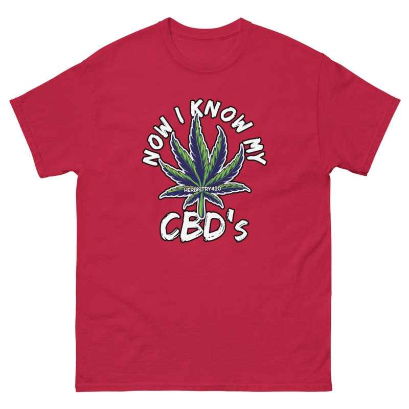 Now I Know My – Unisex Classic Tee — cardinal