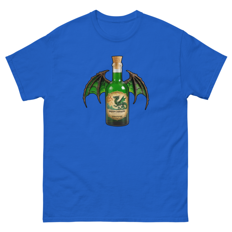 Green Dragon – Unisex classic tee — royal