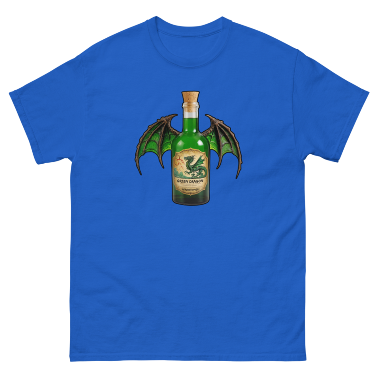 Green Dragon – Unisex classic tee — royal