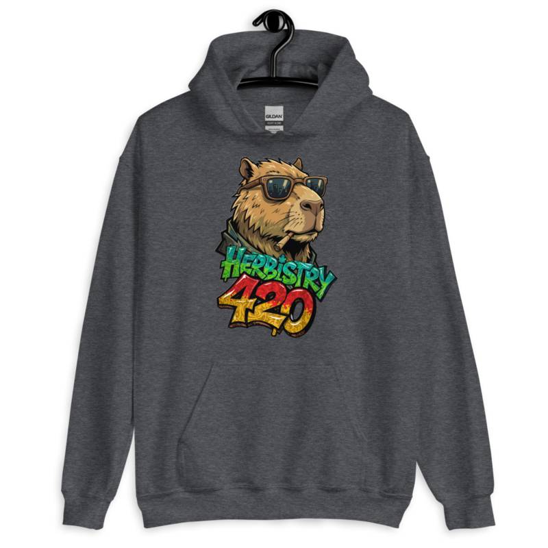 Cappy Life – Unisex Hoodie — dark heather