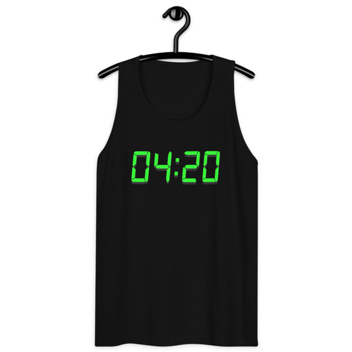 04:20 Digital – Men’s premium tank top — black