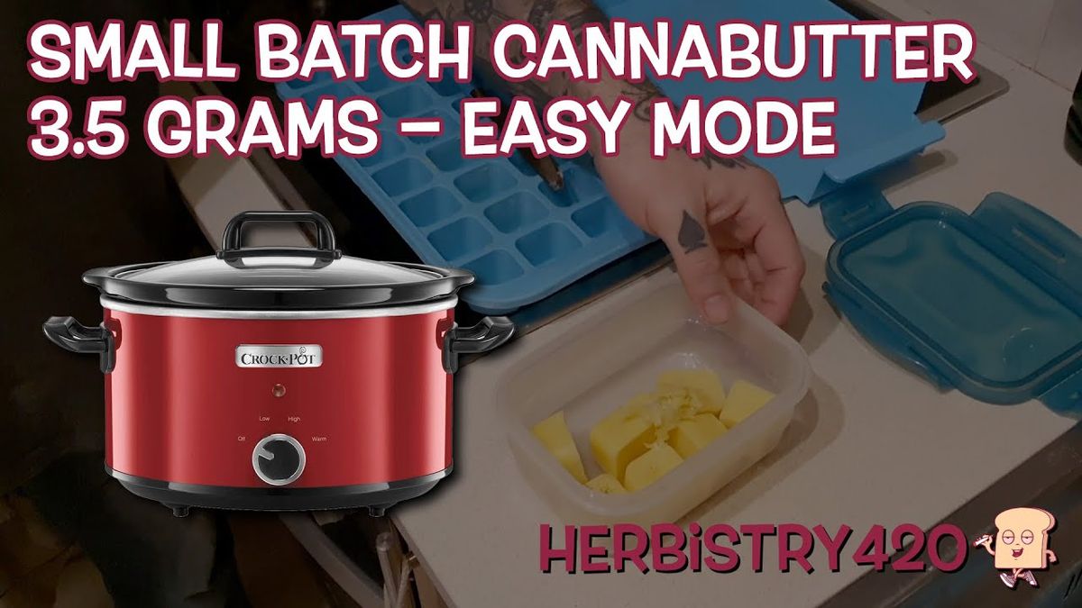 small batch cannabutter recipe