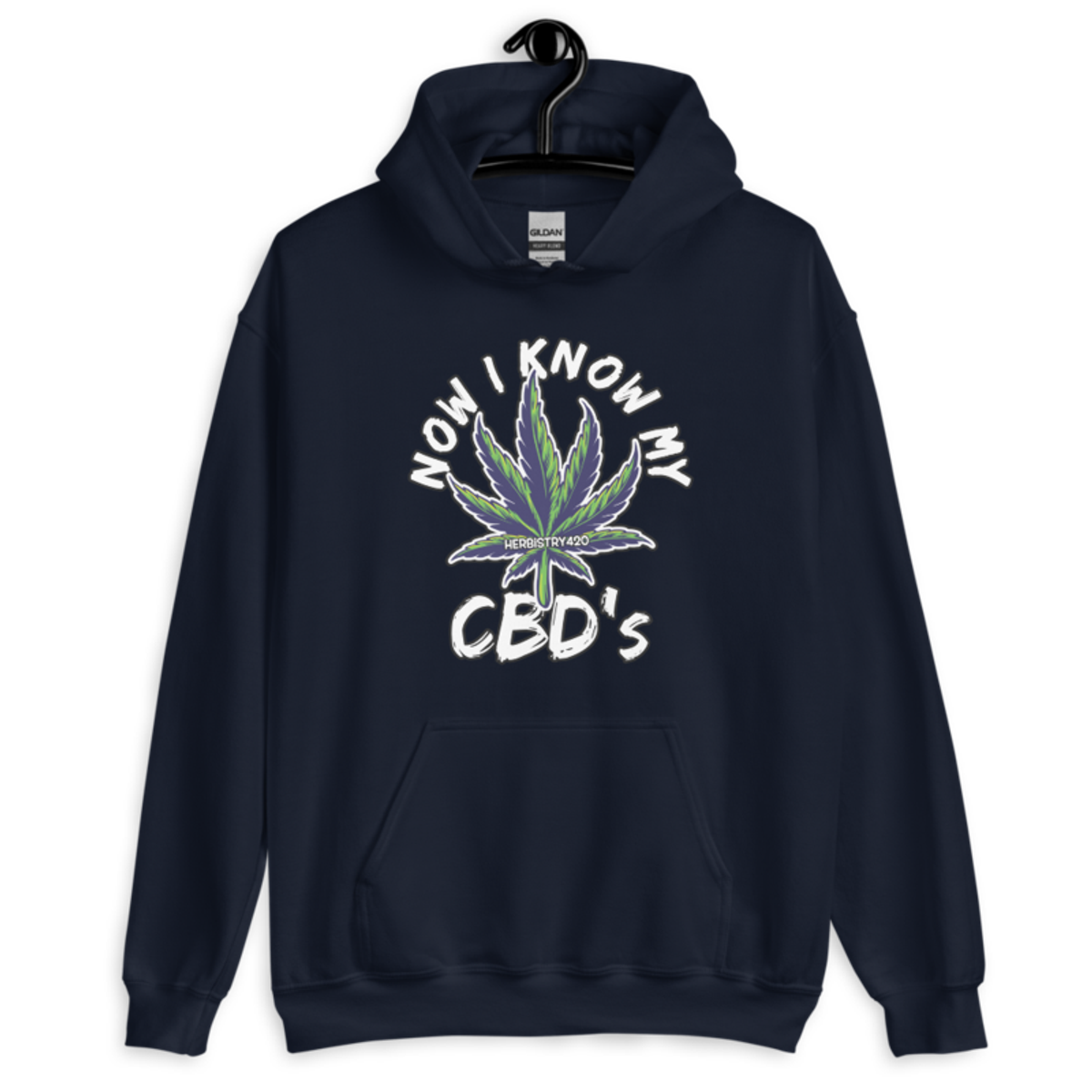 Now I Know My – Unisex Hoodie — navy