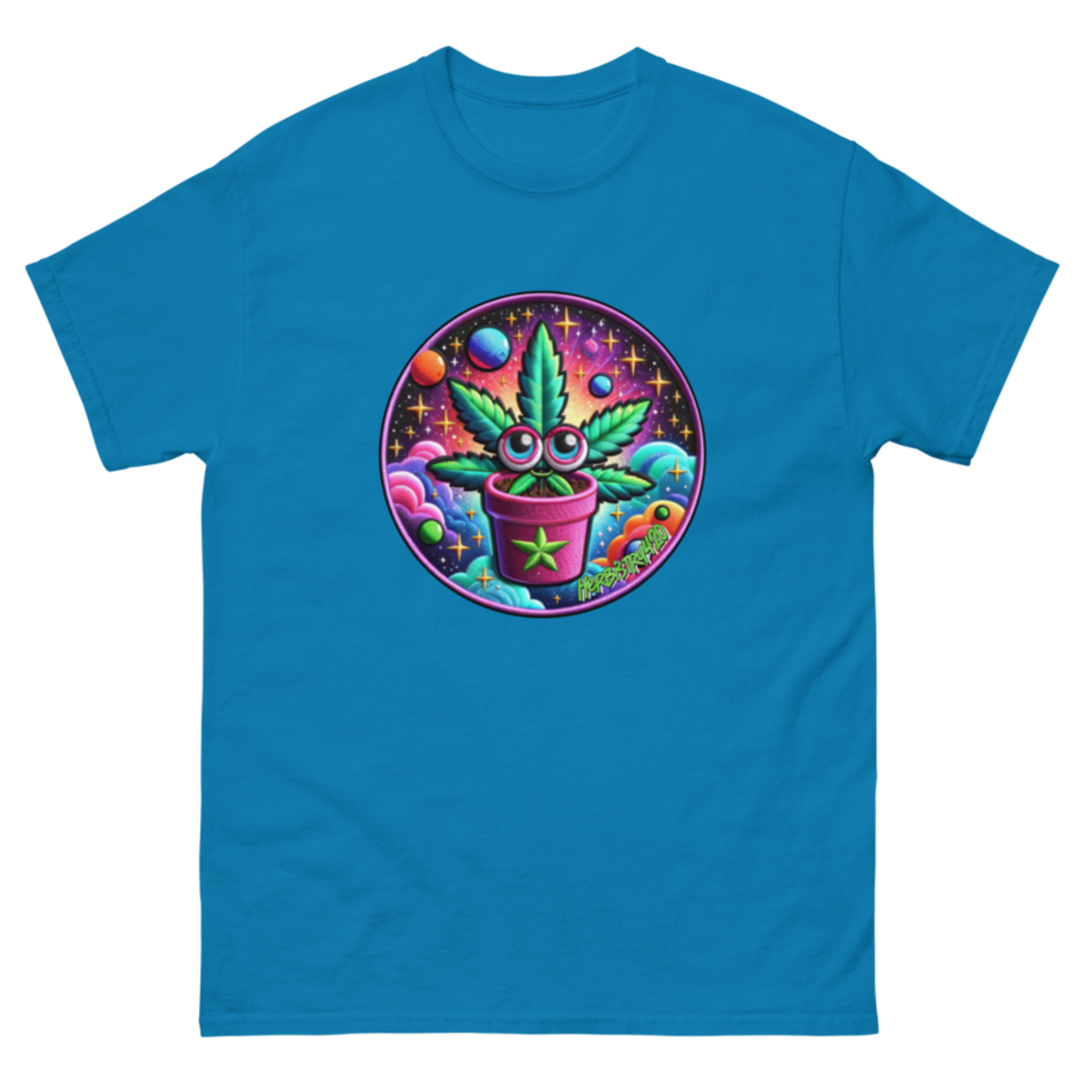 Space Plant – Unisex Classic Tee — sapphire