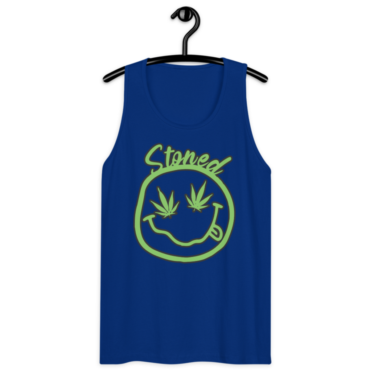 Stoned – Men’s premium tank top — team royal