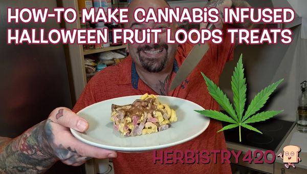cannabis infused halloween treats