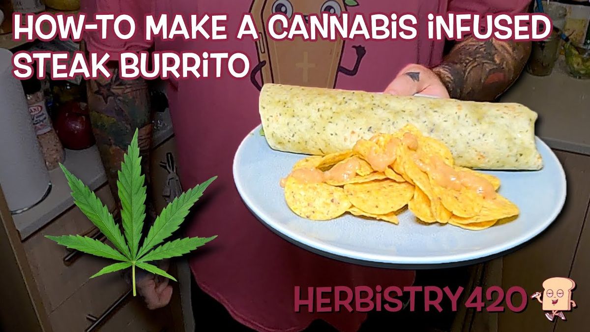 cannabis infused steak burrito recipe