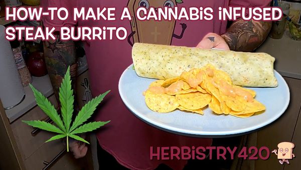 cannabis infused steak burrito recipe