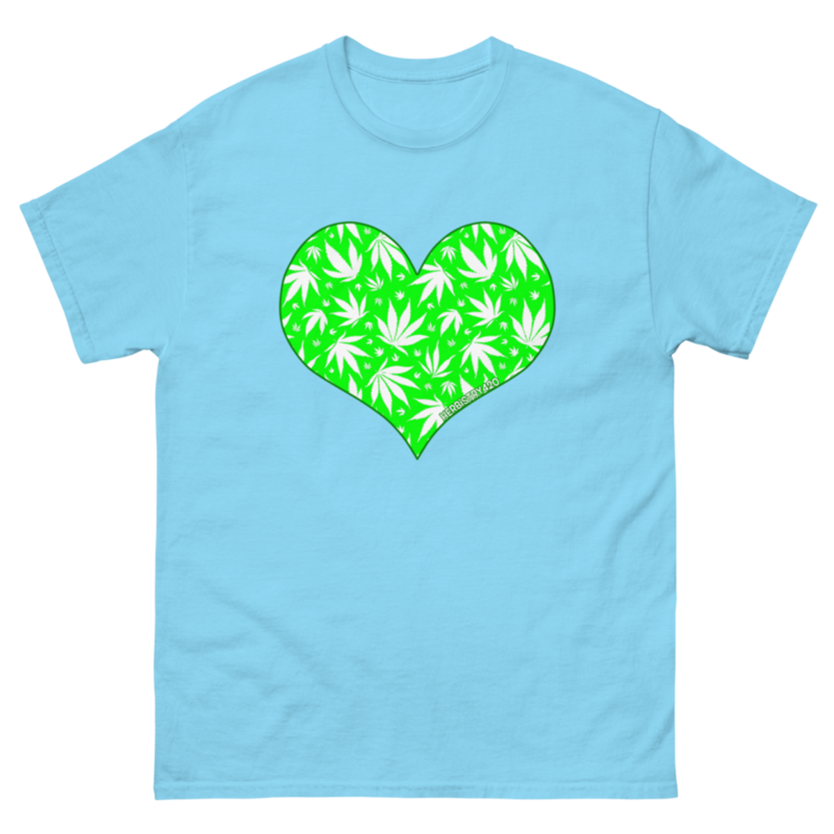 Love Weed – Unisex Classic Tee — sky