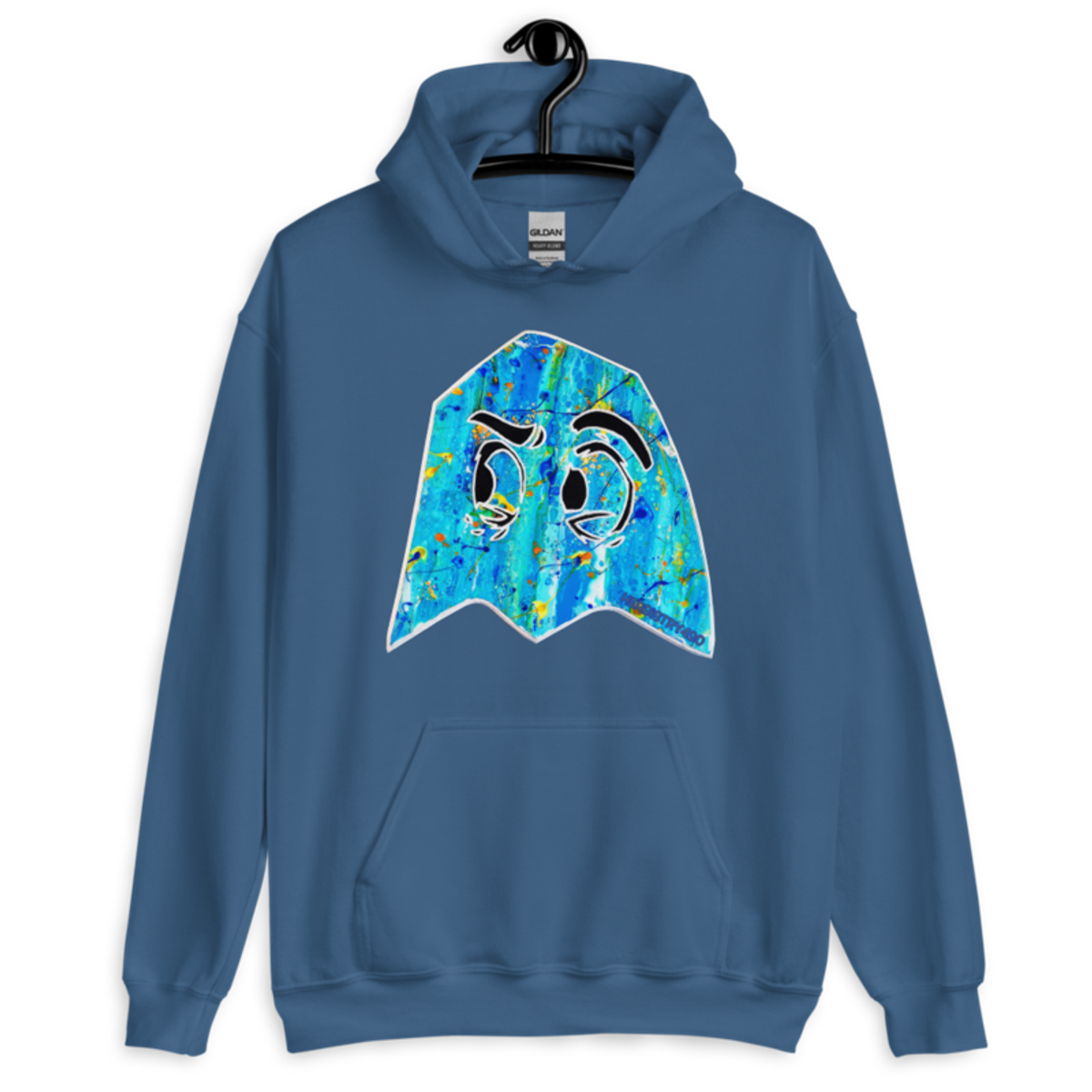 Blue Ghost – Unisex Hoodie — indigo blue