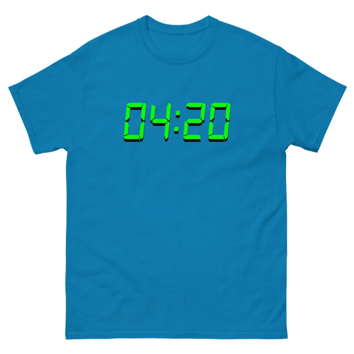 04:20 Digital – Unisex Classic Tee — sapphire