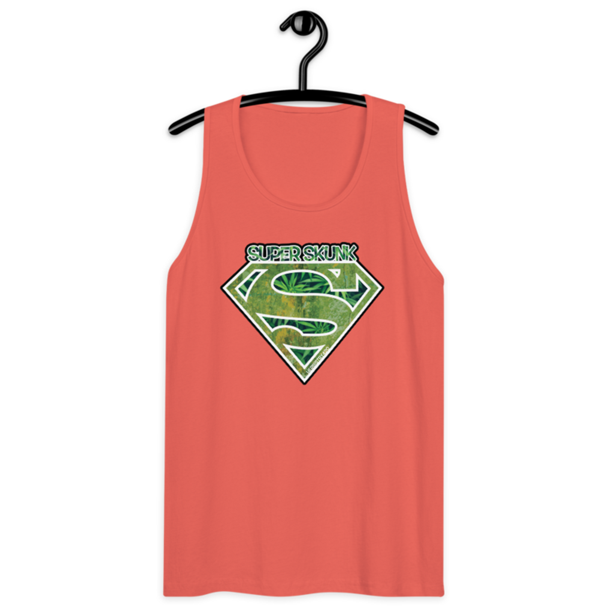 420 Hands – Men’s premium tank top — coral