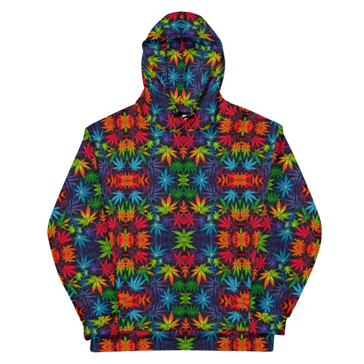 Colorful Leaves – Unisex Hoodie — front