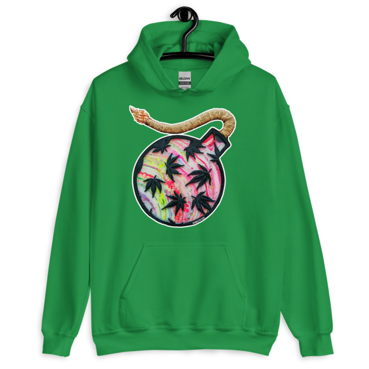 Da Bomb – Red – Unisex Hoodie — irish green
