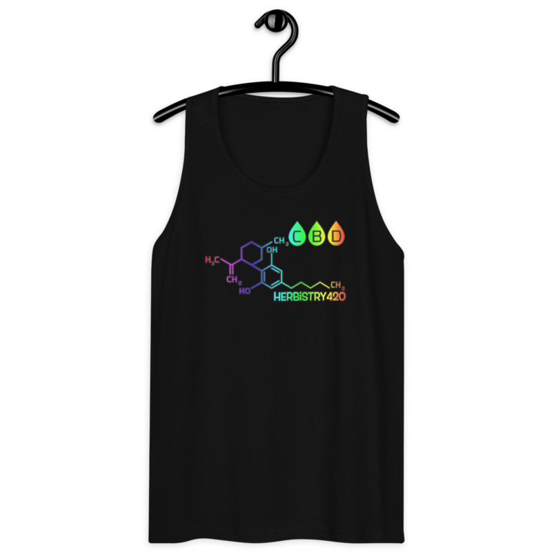CBD Molecule – Men’s premium tank top
