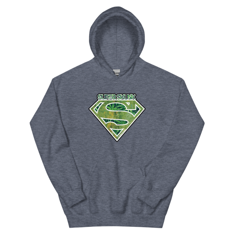 Super Skunk – Unisex Hoodie — heather sport dark navy