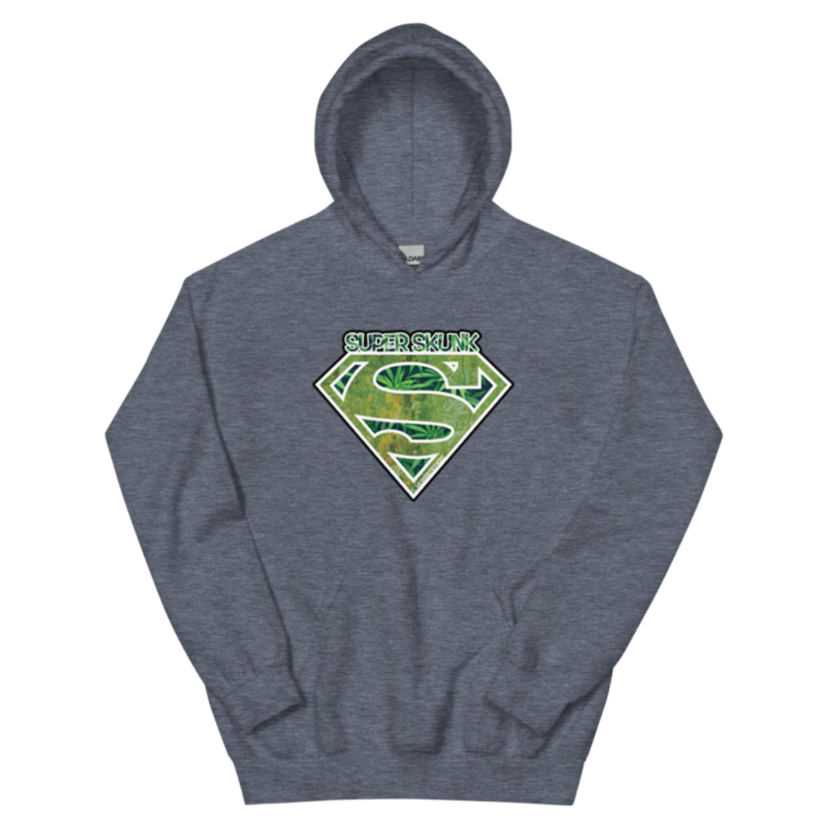 Super Skunk – Unisex Hoodie — heather sport dark navy