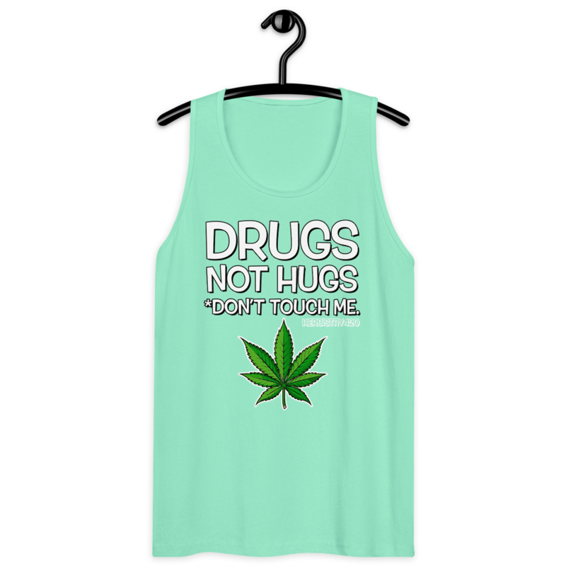 Don't Touch Me – Men’s premium tank top — mint