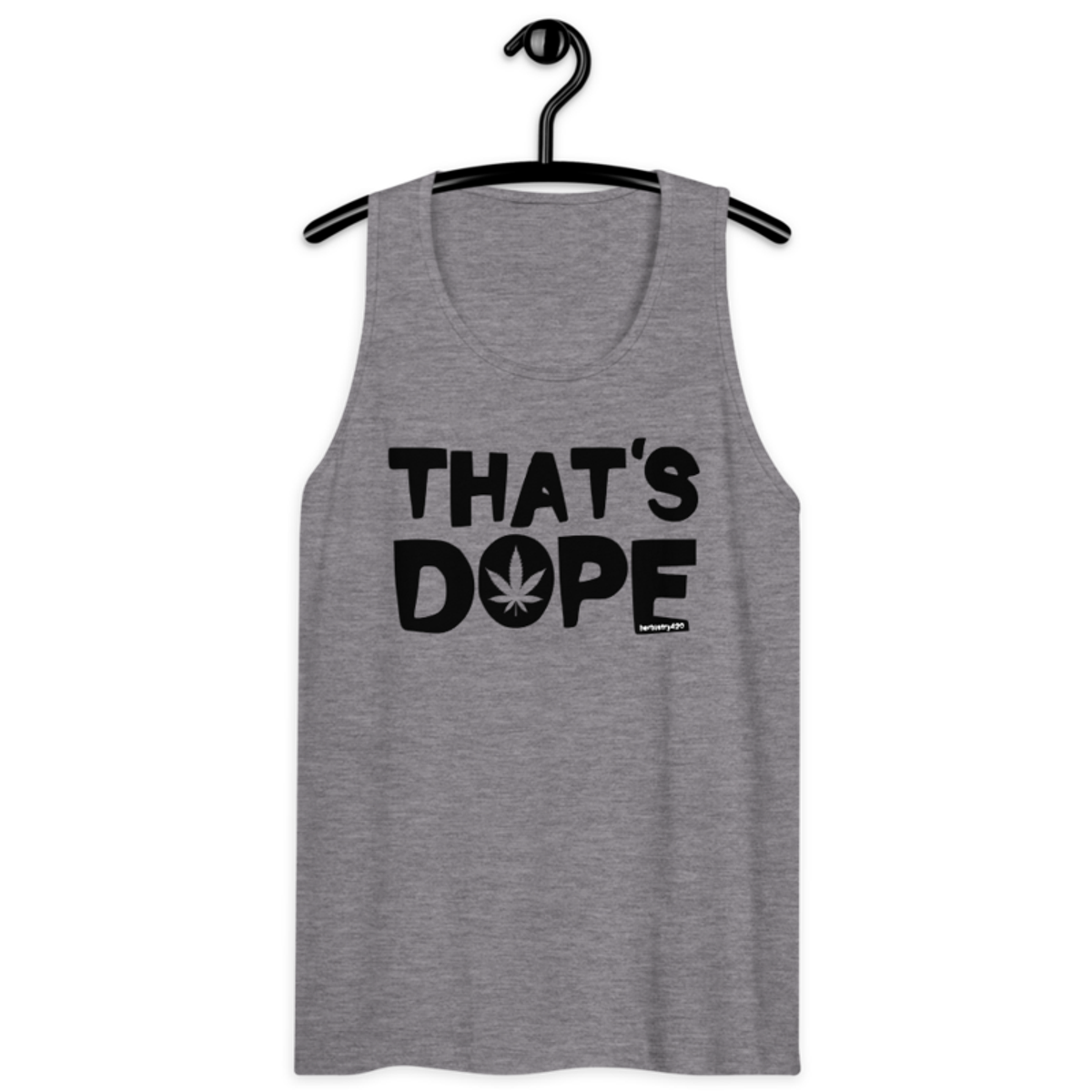 That's Dope – Men’s premium tank top — athletic heather