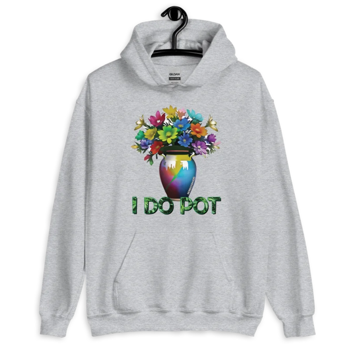 I Do Pot – Unisex Hoodie — sport grey