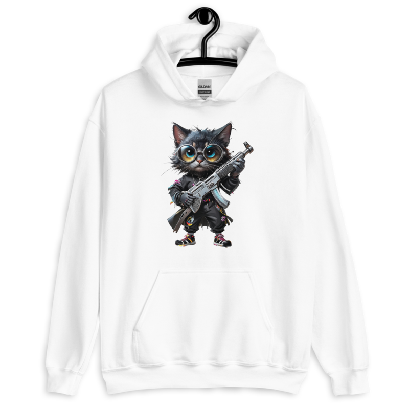 OG Cat – Unisex Hoodie — white