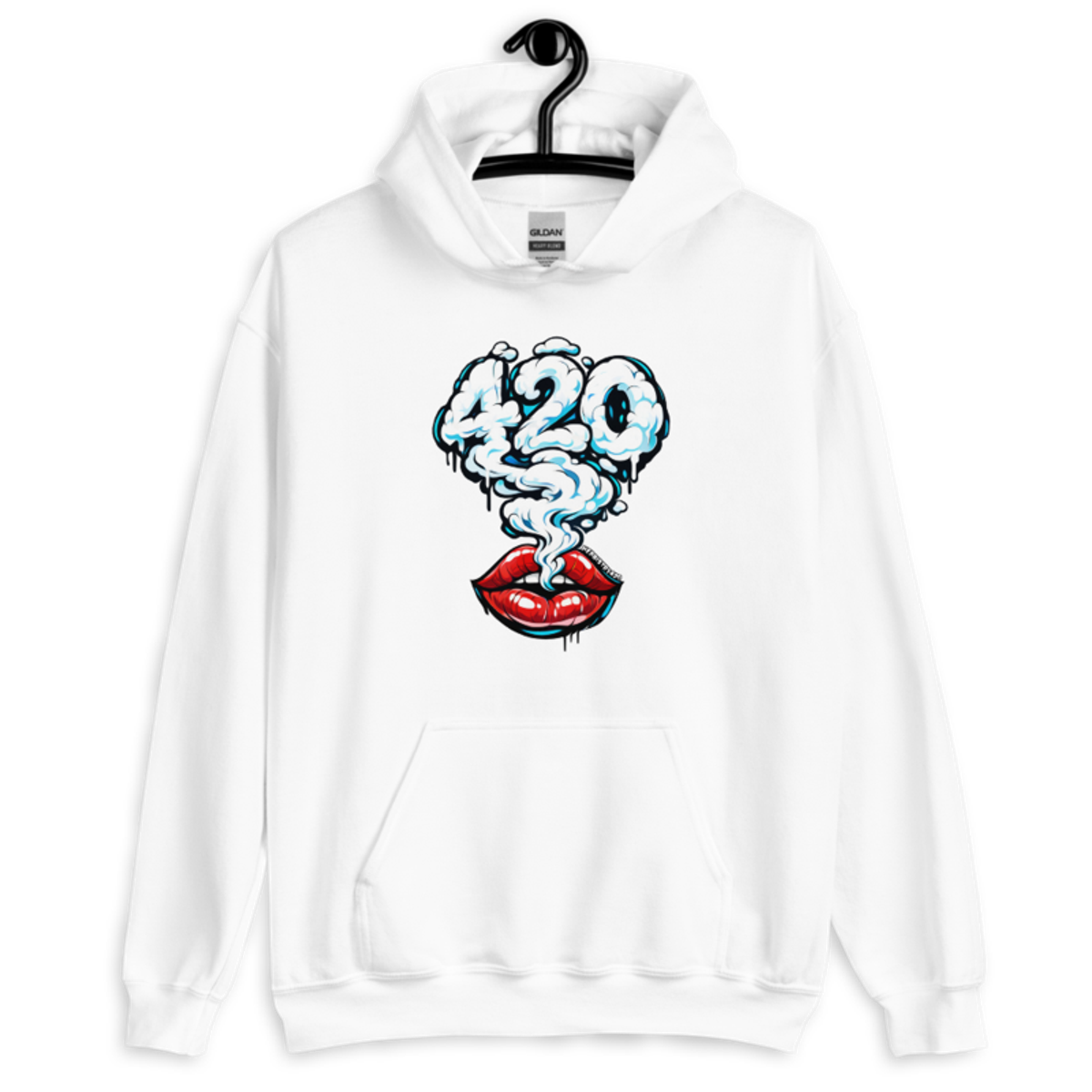 Those Lips – Unisex Hoodie — white