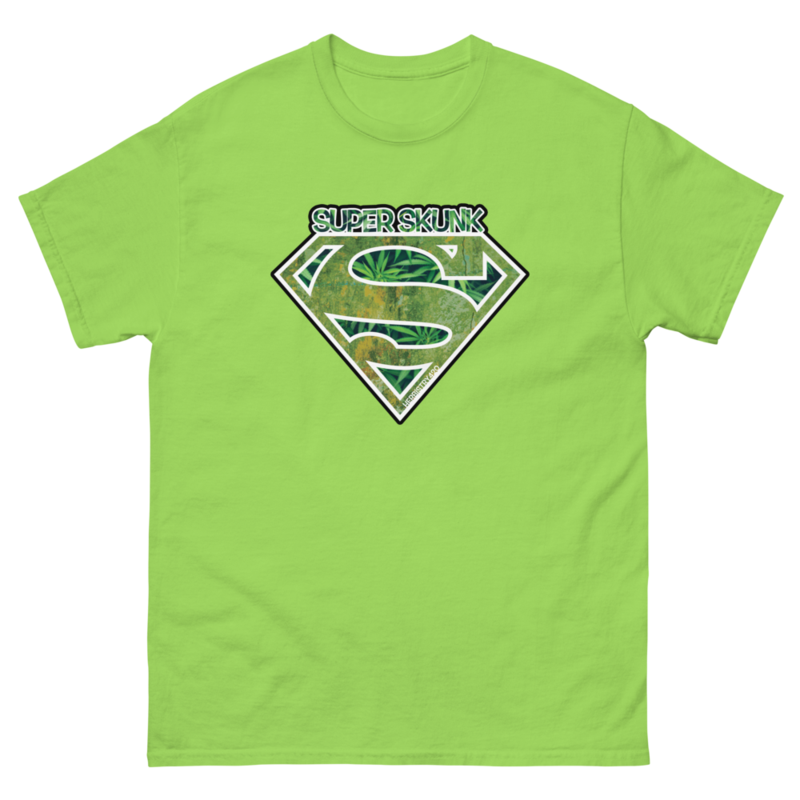 Super Skunk – Unisex Classic Tee — lime