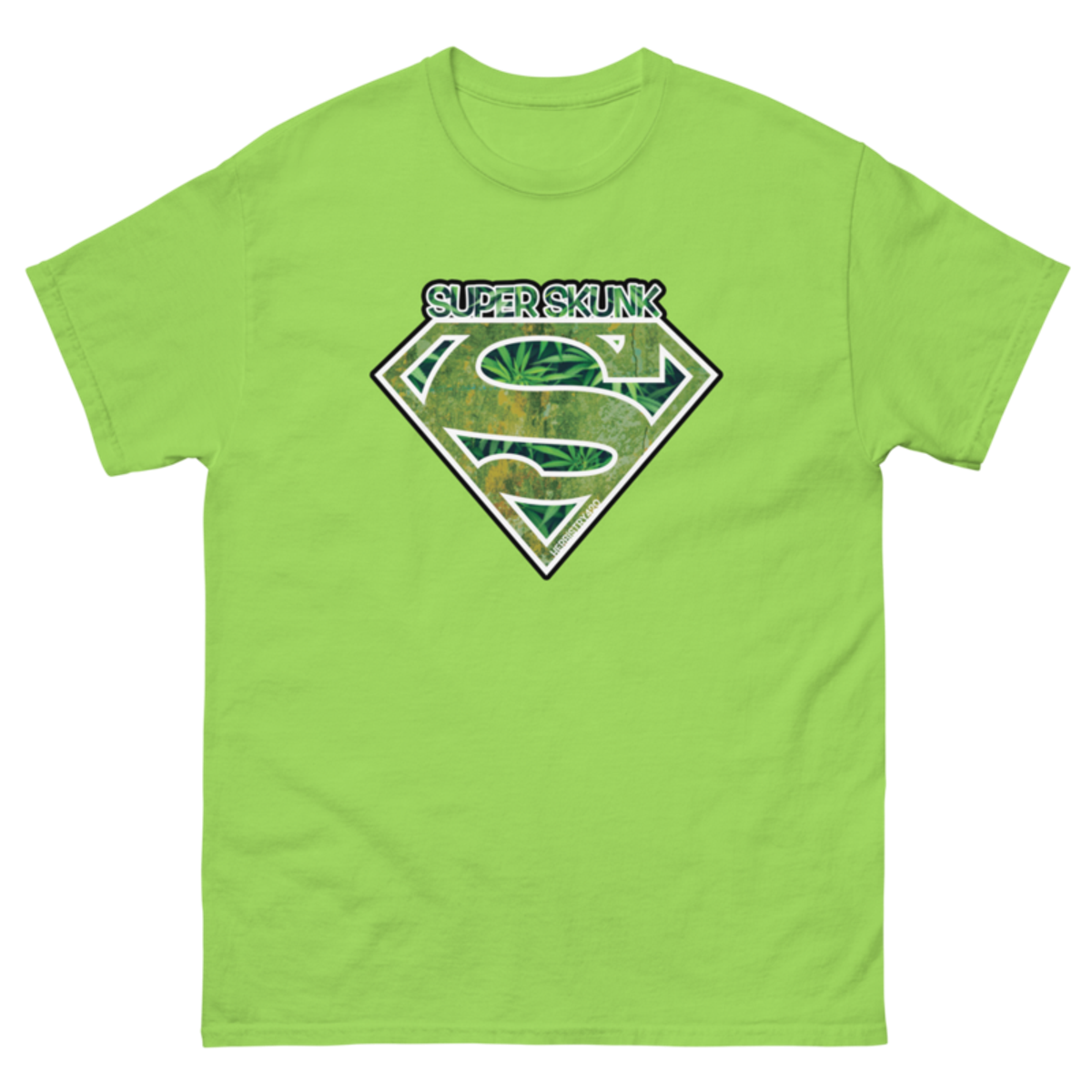 Super Skunk – Unisex Classic Tee — lime