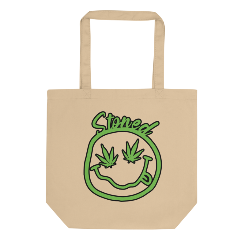 Stoned – Eco Tote Bag — oyster