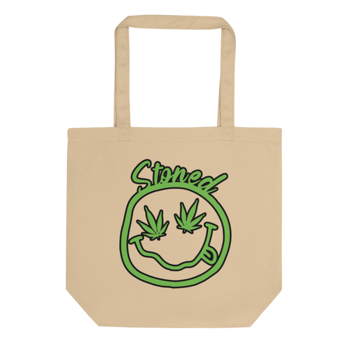 Stoned – Eco Tote Bag — oyster
