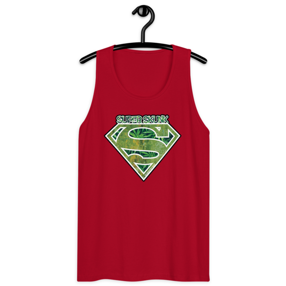 420 Hands – Men’s premium tank top — red