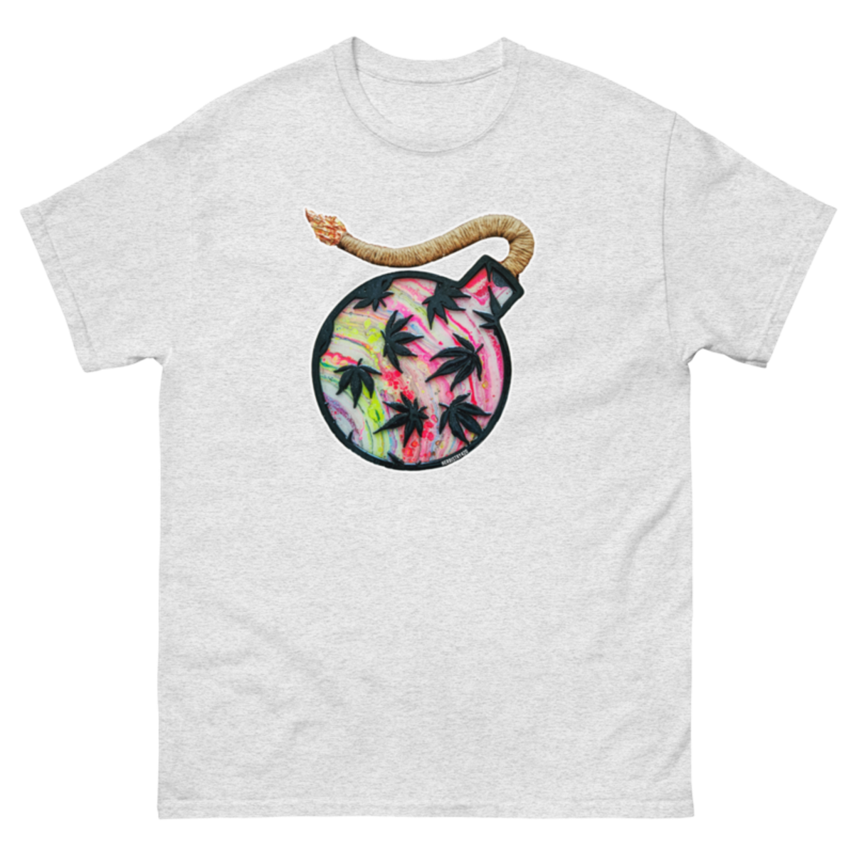 Da Bomb – Red – Unisex Classic Tee — ash