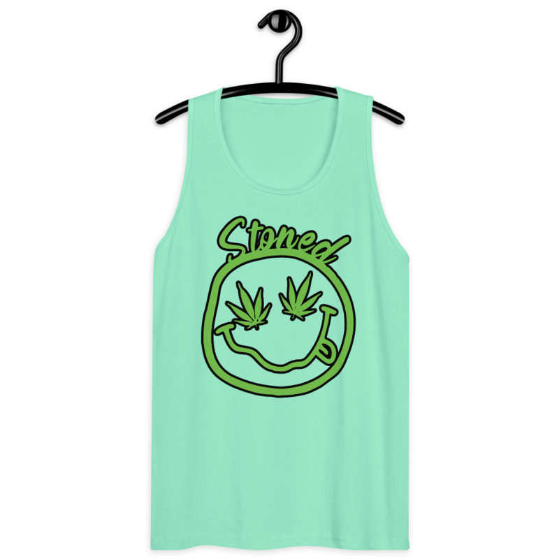 Stoned – Men’s premium tank top — mint