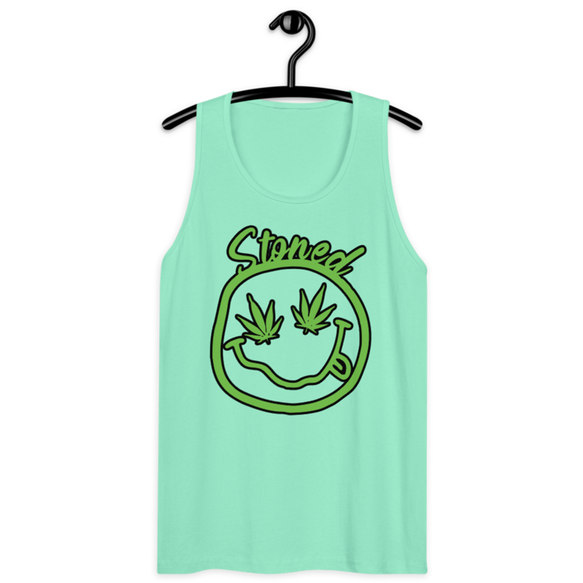 Stoned – Men’s premium tank top — mint