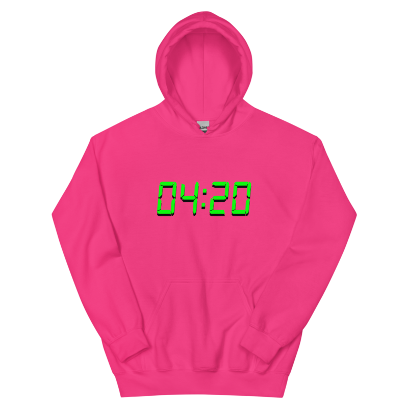 04:20 Digital – Unisex Hoodie — heliconia
