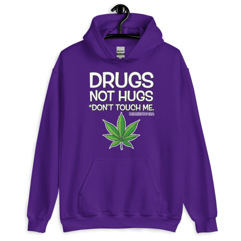 Don't Touch Me – Unisex Hoodie — purple
