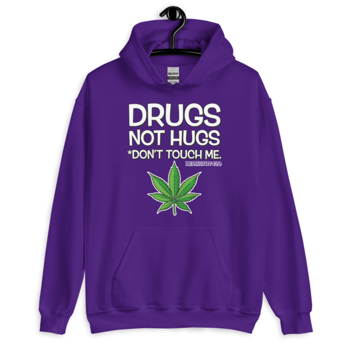 Don't Touch Me – Unisex Hoodie — purple